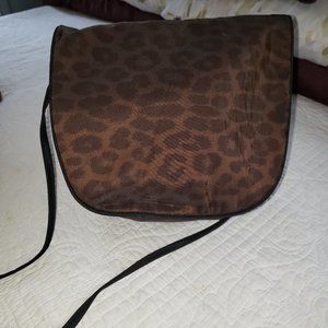 Mycra Pac Leopard Shoulder/Cross Body Bag NWOT